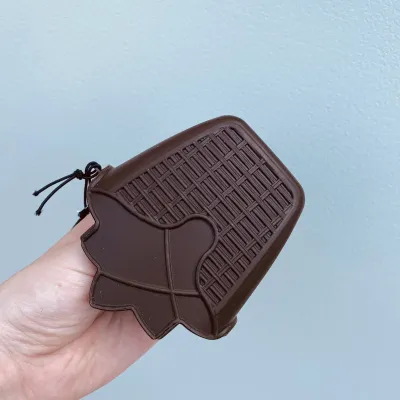 Прихватка силиконовая Lessner Chef Choco 10258-1 10.5х10.5 см Коричневый (22282)