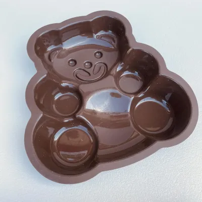 Форма силиконовая для выпечки Мишка 24х24х4,7 см Lessner Chef Choco 10248 Форма силиконовая для выпечки Мишка 24х24х4,7 см Lessner Chef Choco 10248