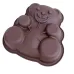 Форма силиконовая для выпечки Мишка 24х24х4,7 см Lessner Chef Choco 10248