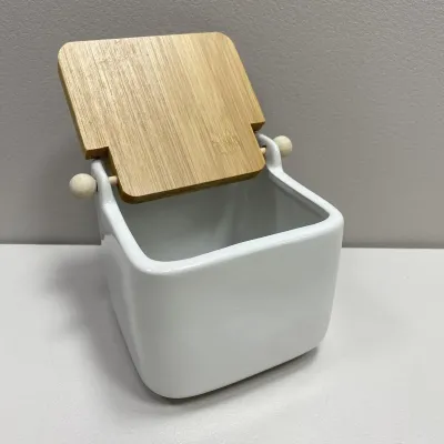 Цукровиця керамічна з кришкою 840 мл 14х12х11 см Ardesto Midori AR0907W Цукровиця керамічна з кришкою 840 мл 14х12х11 см Ardesto Midori AR0907W
