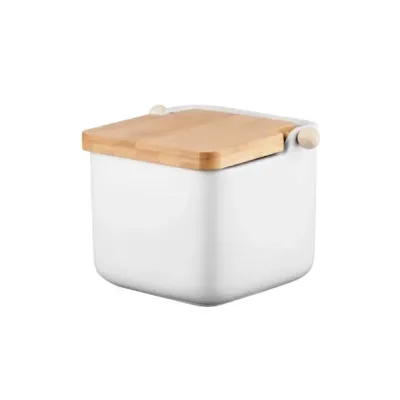 Цукровиця керамічна з кришкою 840 мл 14х12х11 см Ardesto Midori AR0907W