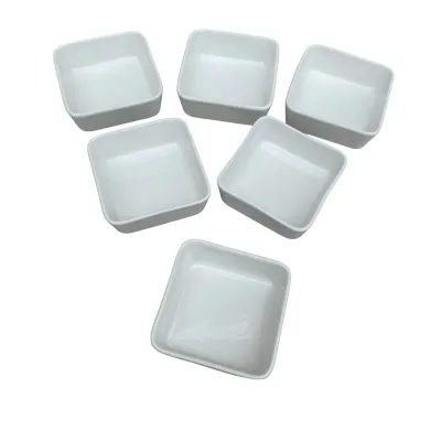 Набор фарфоровых соусниц 6 шт Stenson MC5102-6 Набор фарфоровых соусниц 6 шт Stenson MC5102-6