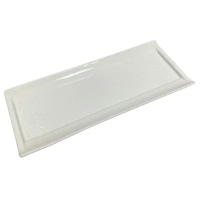 Блюдо фарфорове прямокутне 31 см Stenson MC4556-12