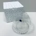 Ваза стеклянная 17 см Bohemia Crystal Mango B82237