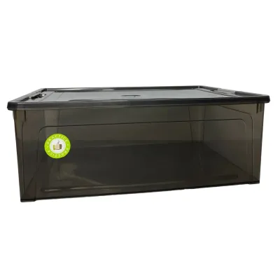 Контейнер универсальный 32х24.5х21 см 12 л Smart Box Practice Алеана 171018 тонированный/какао