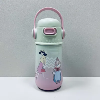 Термос детский 400 мл Girls Maestro MR-1644C