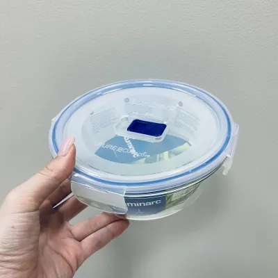 Контейнер скляний 920 мл круглий Luminarc Pure Box Active P3555