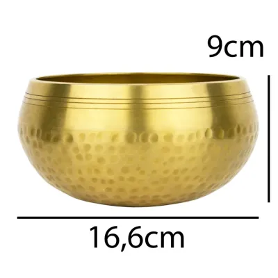 Співоча чаша Тибетська Kailash 166х166х90 мм Бронзовий (26946)