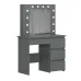 Стіл туалетний Art in Head Beauty 940х430х1400 мм сірий (TB31070700000) Стіл туалетний Art in Head Beauty 940х430х1400 мм сірий (TB31070700000)