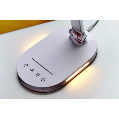 Лампа настільна світлодіодна OLED READER SIL-OR14S 14Вт металік