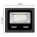 Прожектор с влагозащитой RIAS Smart LED RGB IP66 25W Bluetooth управление с приложения Black