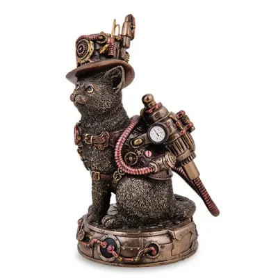 Декоративна статуетка Mr. Cat 17 см Veronese Коричневий AL230064