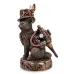 Декоративна статуетка Mr. Cat 17 см Veronese Коричневий AL230064