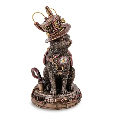Декоративна статуетка Mr. Cat 17 см Veronese Коричневий AL230064
