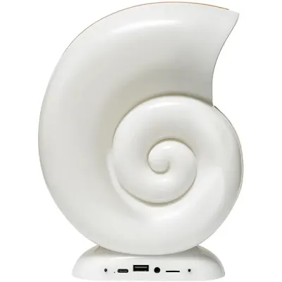 Настільна лампа RIAS L-39 mini RGB з Bluetooth колонкою та годинником White