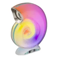 Настільна лампа RIAS L-39 mini RGB з Bluetooth колонкою та годинником White Настільна лампа RIAS L-39 mini RGB з Bluetooth колонкою та годинником White