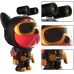 Нічник зіркового неба Космічний собака Space Robot Dog з пультом Red