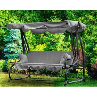 Садова качеля Garden Line Venera 210x120x170 см Grey Садова качеля Garden Line Venera 210x120x170 см Grey