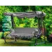 Садова качеля Garden Line Venera 210x120x170 см Grey Садова качеля Garden Line Venera 210x120x170 см Grey