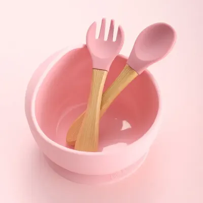 Набір дитячого Metr+ термостійкого посуду 6 предметів Pink (16608) Набір дитячого Metr+ термостійкого посуду 6 предметів Pink (16608)