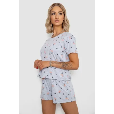 Пижама женская AGER Серый 4XL-5XL (102R370)