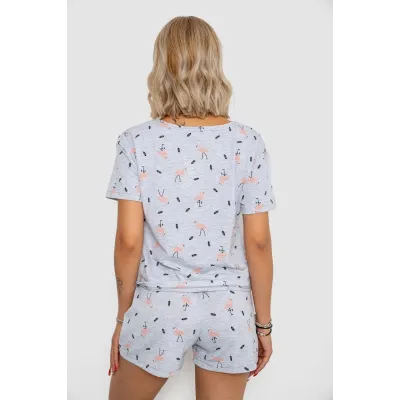 Пижама женская AGER Серый 4XL-5XL (102R370)