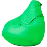 Кресло-мешок груша Оксфорд Waterproof 2XL 85х80х85 см iQmebel Салатовый сьемный чехол Кресло-мешок груша Оксфорд Waterproof 2XL 85х80х85 см iQmebel Салатовый сьемный чехол
