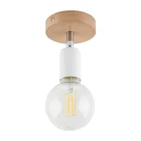 Точковий світильник TK Lighting WOOD Білий Бежевий (TK4745) Точковий світильник TK Lighting WOOD Білий Бежевий (TK4745)