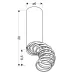 Точечный светильник Candellux Tuba Черный (2282732)