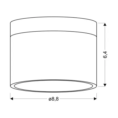 Точечный светильник Candellux Tuba Коричневий (2273648) Точечный светильник Candellux Tuba Коричневий (2273648)
