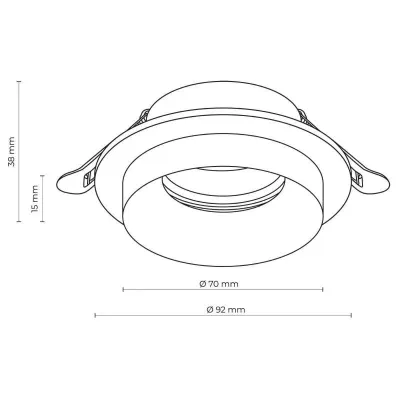 Точечный светильник TK Lighting Jet Белый (TK6921) Точечный светильник TK Lighting Jet Белый (TK6921)