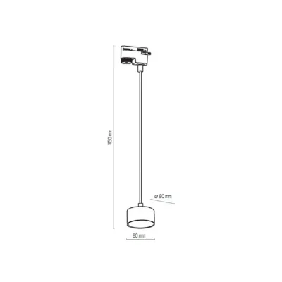 Трековый светильник TK Lighting Tracer Белый (TK4273) Трековый светильник TK Lighting Tracer Белый (TK4273)