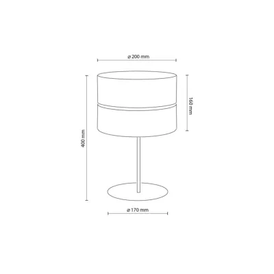 Настільна лампа TK Lighting Nicol Чорний (TK5124) Настільна лампа TK Lighting Nicol Чорний (TK5124)
