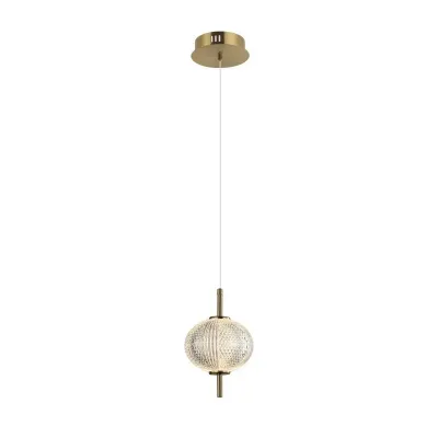 Люстра Italux Lzie Золотий (PND-29038-1-GD)