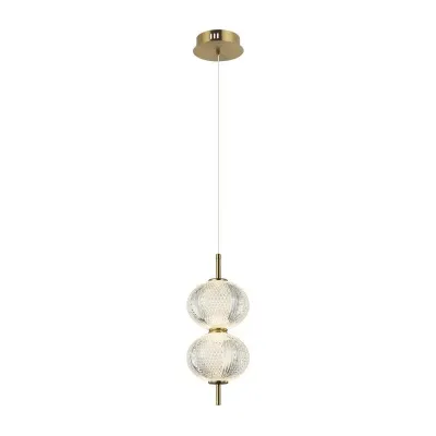 Люстра Italux Lzie Золотий (PND-29038-2-GD)