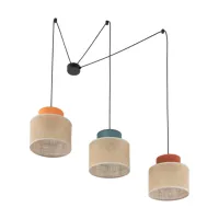 Люстра TK Lighting Duo Черный (TK3140)