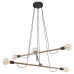 Люстра TK Lighting Helix Коричневий Чорний (TK4950)