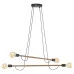 Люстра TK Lighting Helix Коричневий Чорний (TK4949)