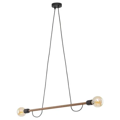 Люстра TK Lighting Helix Коричневий Черный (TK4948)
