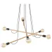 Люстра TK Lighting Helix Коричневий Черный (TK4953)