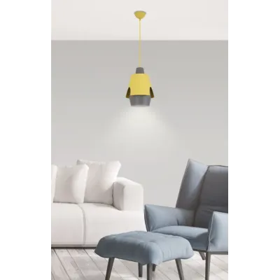 Люстра Candellux Falun Жовтий (50101149) Люстра Candellux Falun Жовтий (50101149)
