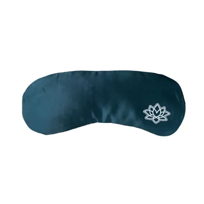 Подушка для очей Bodhi Mako-Satin з лавандою петроль 23х11 см Подушка для очей Bodhi Mako-Satin з лавандою петроль 23х11 см