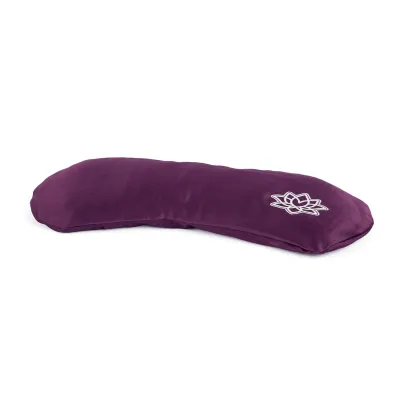 Подушка для глаз Bodhi Mako-Satin с лавандой баклажановый 23х11 см