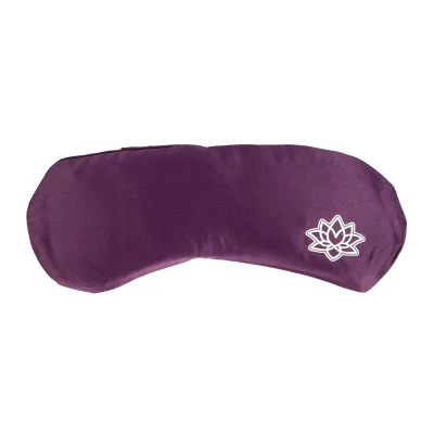 Подушка для очей Bodhi Mako-Satin з лавандою баклажановий 23х11 см Подушка для очей Bodhi Mako-Satin з лавандою баклажановий 23х11 см