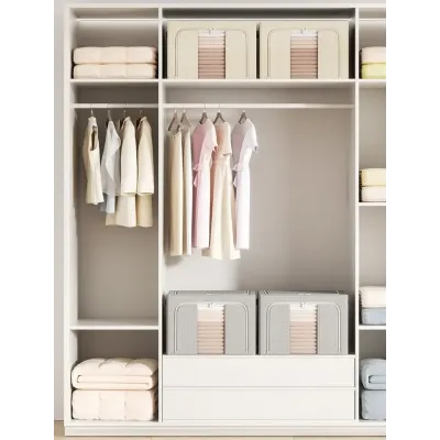 Органайзер для зберігання речей HOME box 72 л 50x40x33 см Сірий (v50x40x33)