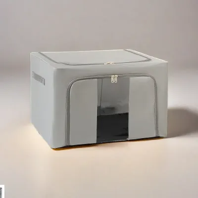 Органайзер для зберігання речей HOME box 72 л 50x40x33 см Сірий (v50x40x33)