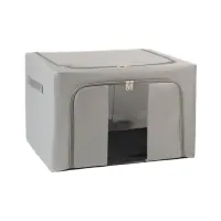 Органайзер для хранения вещей HOME box 72 л 50x40x33 см Серый (v50x40x33)