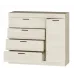 Комод Эверест Соната-5 105х38х94 см крафт білий Комод Эверест Соната-5 105х38х94 см крафт білий