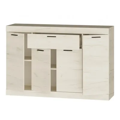 Комод Эверест Соната-7 140х38х94 см крафт белый Комод Эверест Соната-7 140х38х94 см крафт белый