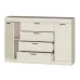 Комод Эверест Соната-8 140х38х94 см крафт белый Комод Эверест Соната-8 140х38х94 см крафт белый